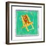 Beach Chair-Ormsby, Anne Ormsby-Framed Art Print