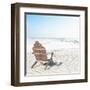 Beach Chair-Noah Bay-Framed Art Print