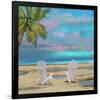 Beach Chairs 01-Rick Novak-Framed Premium Giclee Print