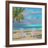 Beach Chairs 01-Rick Novak-Framed Art Print