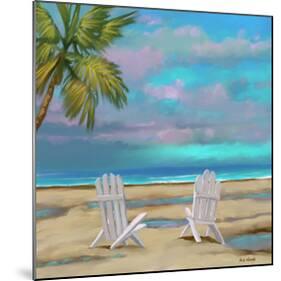 Beach Chairs 01-Rick Novak-Mounted Art Print