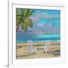 Beach Chairs 01-Rick Novak-Framed Art Print