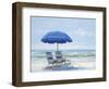 Beach Chairs 1-Jill Schultz McGannon-Framed Art Print
