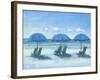 Beach Chairs 3-Jill Schultz McGannon-Framed Art Print