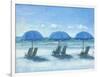 Beach Chairs 3-Jill Schultz McGannon-Framed Art Print