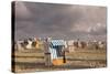 Beach Chairs at the Beach of Sankt Peter Ording-Markus Lange-Stretched Canvas
