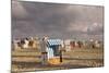 Beach Chairs at the Beach of Sankt Peter Ording-Markus Lange-Mounted Photographic Print