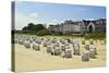 Beach Chairs, Bansin, Usedom, Mecklenburg-Vorpommern, Germany, Baltic Sea, Europe-Jochen Schlenker-Stretched Canvas