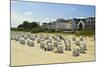 Beach Chairs, Bansin, Usedom, Mecklenburg-Vorpommern, Germany, Baltic Sea, Europe-Jochen Schlenker-Mounted Photographic Print