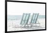 Beach Chairs By The Ocean-Elena Chukhlebova-Framed Photographic Print