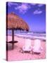 Beach Chairs, Cozumel, Mexico-Bill Bachmann-Stretched Canvas