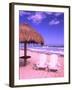 Beach Chairs, Cozumel, Mexico-Bill Bachmann-Framed Photographic Print