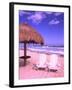 Beach Chairs, Cozumel, Mexico-Bill Bachmann-Framed Photographic Print