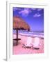 Beach Chairs, Cozumel, Mexico-Bill Bachmann-Framed Photographic Print