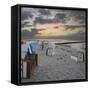 Beach Chairs, Nienhagen (Municipality), Mecklenburg-Western Pomerania, Germany-Rainer Mirau-Framed Stretched Canvas