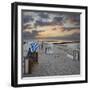 Beach Chairs, Nienhagen (Municipality), Mecklenburg-Western Pomerania, Germany-Rainer Mirau-Framed Photographic Print