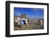 Beach Chairs on the Beach in Front of the 'Hotel Miramar' in Westerland on the Island of Sylt-Uwe Steffens-Framed Photographic Print