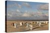 Beach Chairs on the Beach of Sankt Peter Ording-Markus Lange-Stretched Canvas