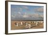 Beach Chairs on the Beach of Sankt Peter Ording-Markus Lange-Framed Photographic Print