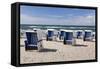 Beach Chairs on the Beach of Westerland-Markus Lange-Framed Stretched Canvas