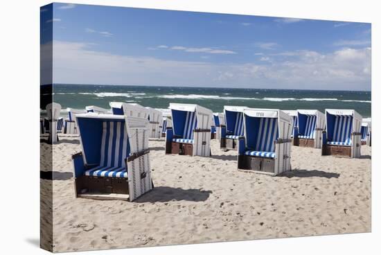 Beach Chairs on the Beach of Westerland-Markus Lange-Stretched Canvas