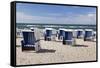 Beach Chairs on the Beach of Westerland-Markus Lange-Framed Stretched Canvas