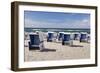 Beach Chairs on the Beach of Westerland-Markus Lange-Framed Premium Photographic Print