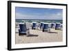 Beach Chairs on the Beach of Westerland-Markus Lange-Framed Photographic Print