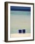 Beach Chairs on White Sand Beach of Ari Atoll, Maldives-Stuart Westmoreland-Framed Photographic Print