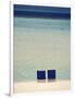 Beach Chairs on White Sand Beach of Ari Atoll, Maldives-Stuart Westmoreland-Framed Photographic Print