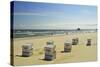 Beach Chairs, Usedom, Baltic Sea, Mecklenburg-Vorpommern, Germany, Europe-Jochen Schlenker-Stretched Canvas