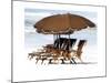 Beach Chairs V-Karen Williams-Mounted Giclee Print