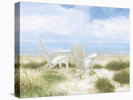 Beach Chairs-Arnie Fisk-Stretched Canvas