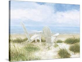 Beach Chairs-Arnie Fisk-Stretched Canvas