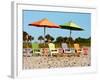 Beach Chairs-Kathy Mansfield-Framed Photographic Print