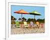 Beach Chairs-Kathy Mansfield-Framed Photographic Print