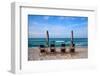 Beach Chairs-George Cannon-Framed Photographic Print