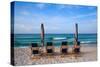 Beach Chairs-George Cannon-Stretched Canvas