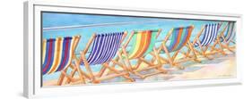 Beach Chairs-Julie Goonan-Framed Premium Giclee Print