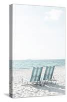 Beach Chairs-Elena Chukhlebova-Stretched Canvas