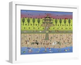 Beach Circus-David Sheskin-Framed Giclee Print