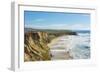 Beach cliffs of Half Moon Bay, California-Bill Bachmann-Framed Photographic Print