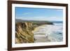 Beach cliffs of Half Moon Bay, California-Bill Bachmann-Framed Photographic Print