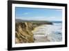 Beach cliffs of Half Moon Bay, California-Bill Bachmann-Framed Photographic Print