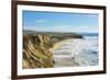 Beach cliffs of Half Moon Bay, California-Bill Bachmann-Framed Premium Photographic Print