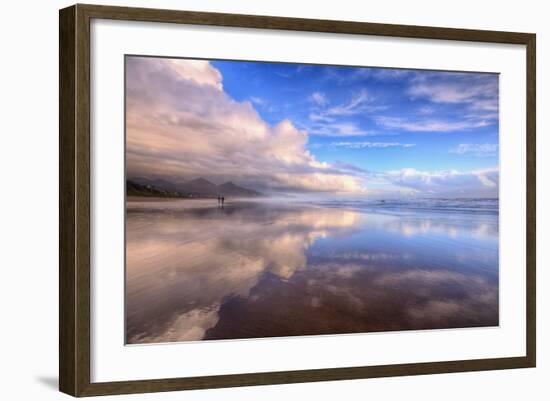 Beach Cloud Walk, Cannon Beach, Oregon Coast-Vincent James-Framed Photographic Print