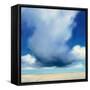 Beach Clouds I-Julia Purinton-Framed Stretched Canvas