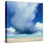 Beach Clouds I-Julia Purinton-Stretched Canvas