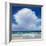 Beach Clouds II-Julia Purinton-Framed Art Print