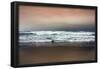 Beach (Cloudy Shore) Art Poster Print-null-Framed Poster